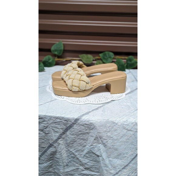 Women's Size 38 Sandals Block Heel - Picture 3 of 10